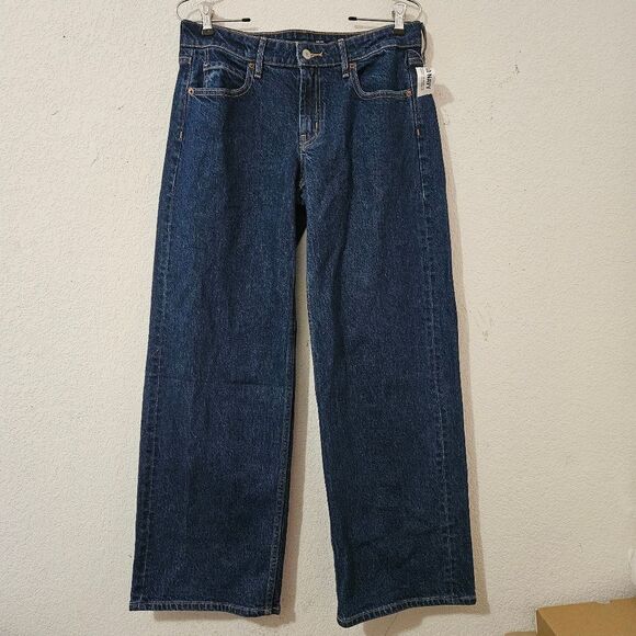 Old Navy Mid-Rise Wide Leg Size 6 Petite - Picture 1 of 7